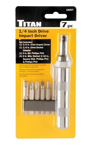 Titan 16007 1/4" Drive Impact Driver