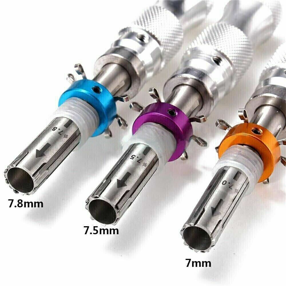 3X 7Pins Tubular Lock Tools Safe Box 7.00MM 7.5MM 7.8MM USA Stock