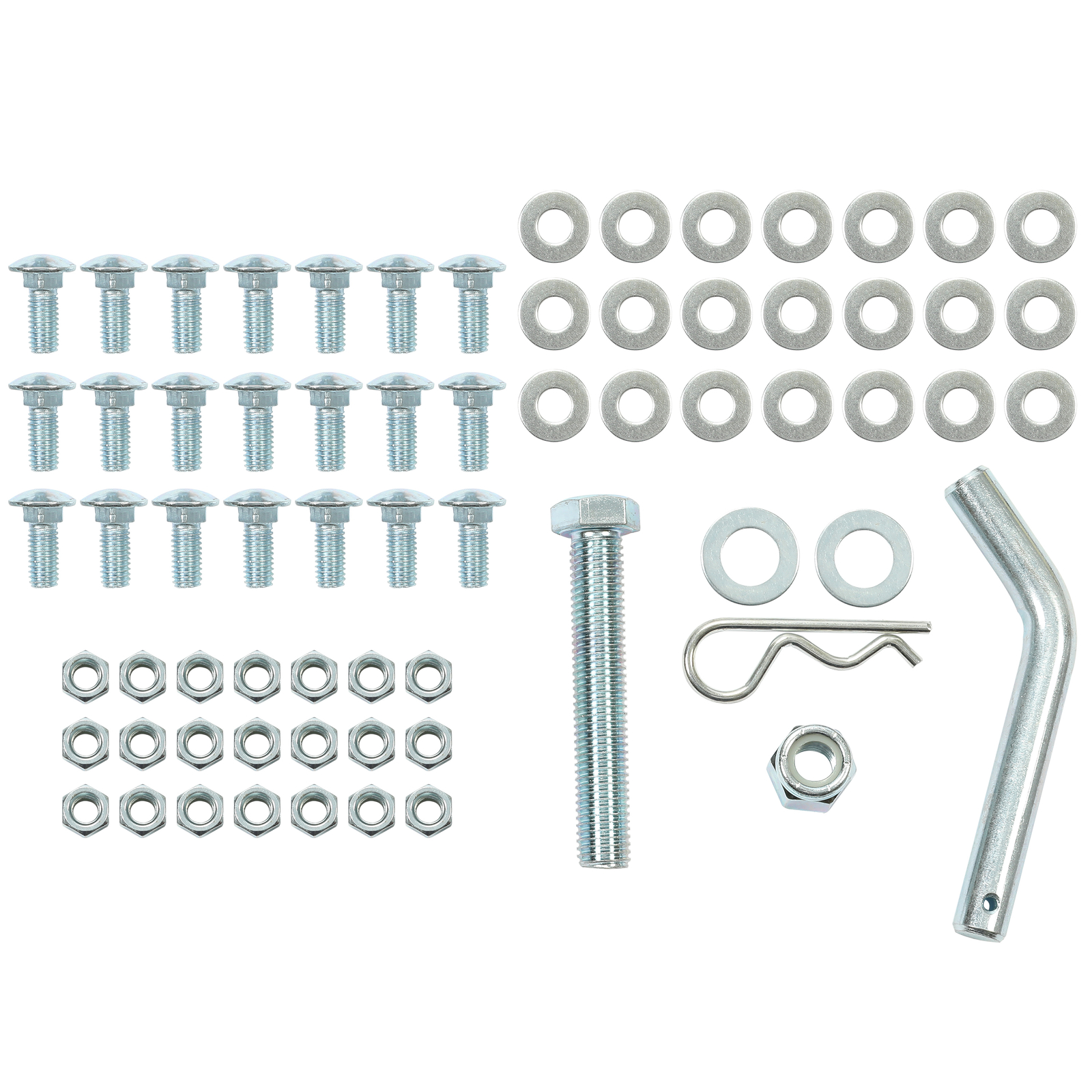 3 Point Landscape Rake 5' For ATV UTV SXS Compact Tractors 2" Hitch Receiver