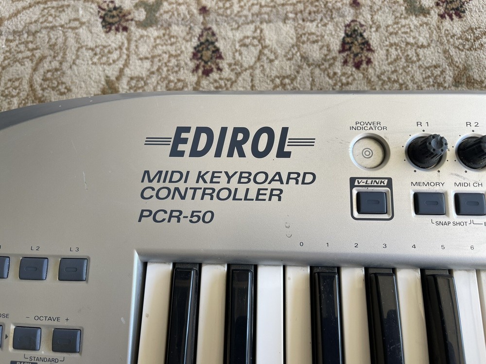 Edirol MIDI Keyboard Controller PCR-50