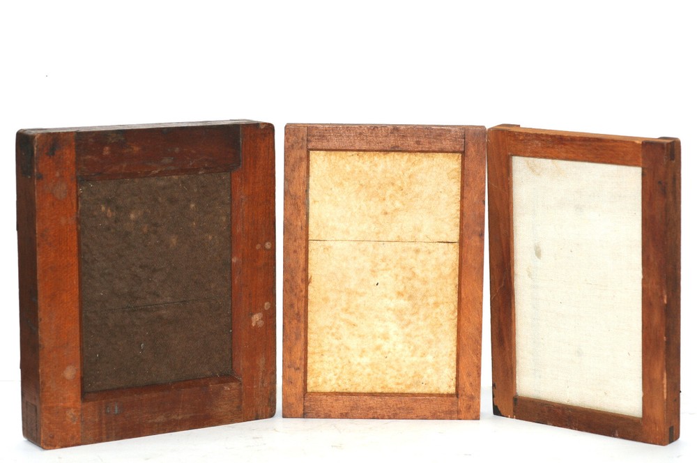 3 Assorted Early Printing Frames