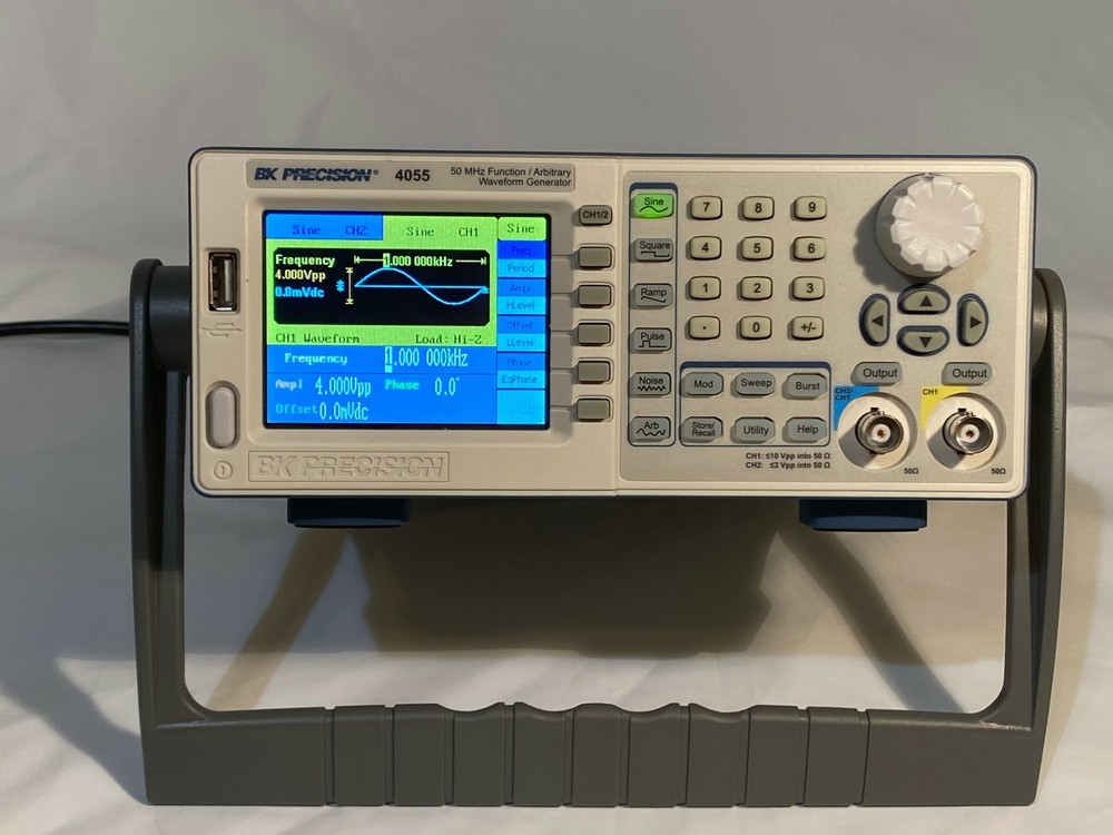 BK PRECISION 4055 50MHz FUNCTION/ARBITRARY WAVEFORM GENERATOR 110-240V 50/60Hz