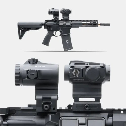 Tacticon Armament Apex Predator V3 Solar | Multi-Reticle Red Dot Sight