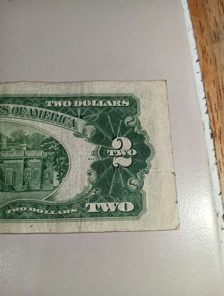 Series 1953-C 2 Dollar Bill Note Red Seal Circulated