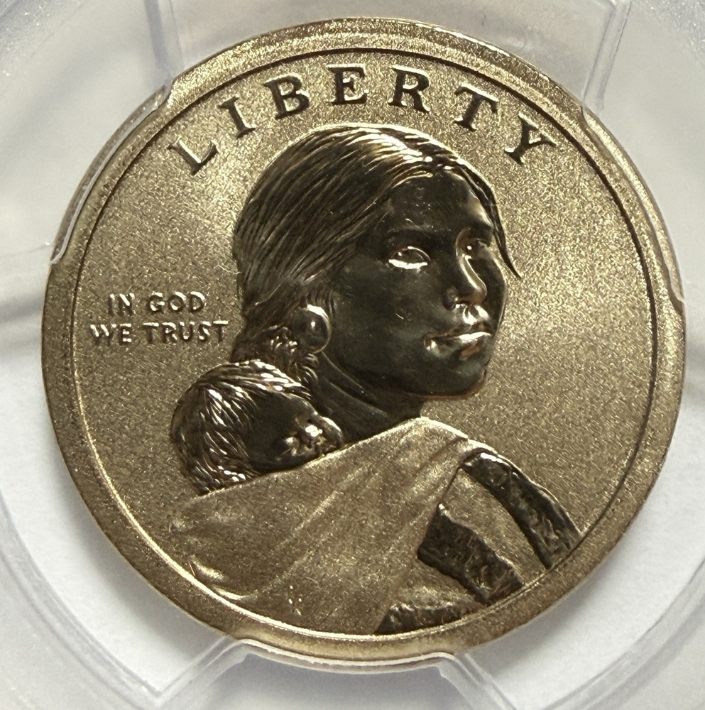 2016-S Enhanced Sacagawea "WARTIME CODE TALKERS" - PCGS SP69