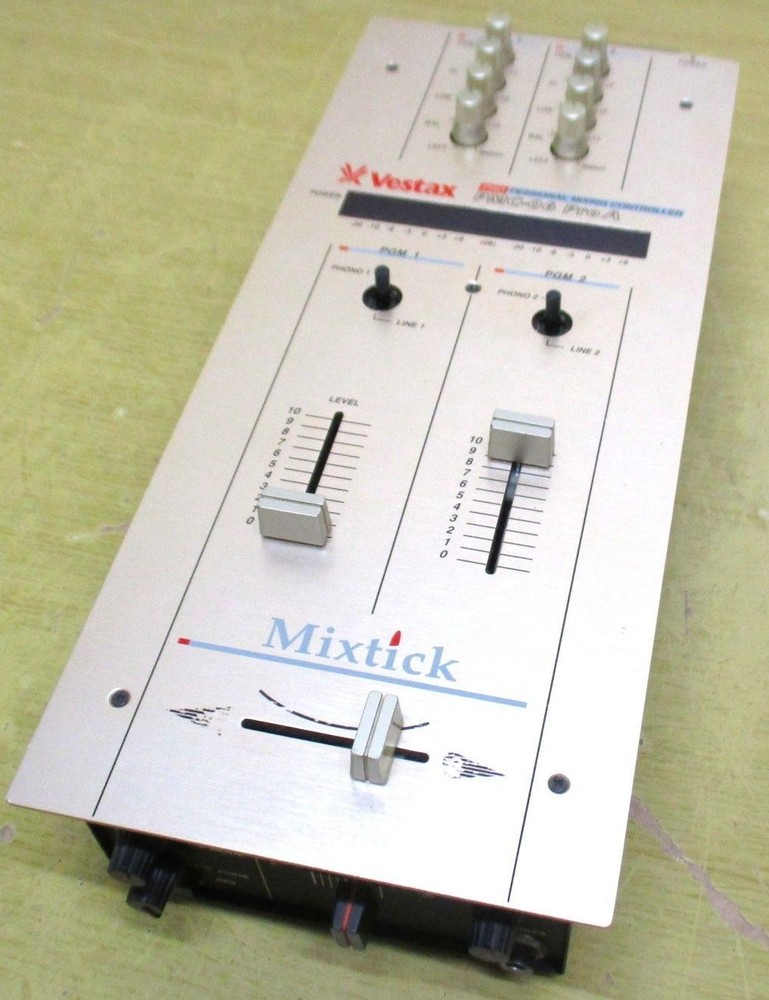 Vestax PMC-06 Pro A DJ Mixer Used UNTESTED