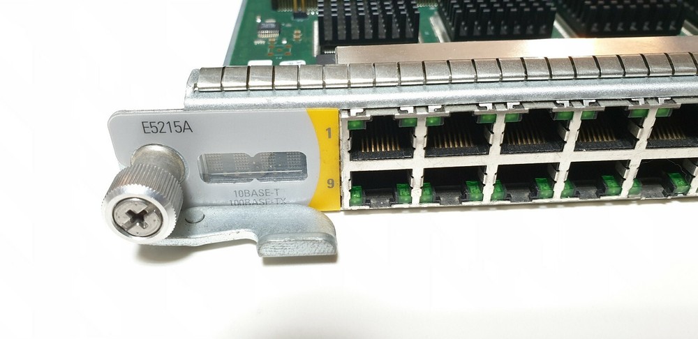 Agilent N2X E5215A 10/100 Ethernet XP Test Card, Tested.