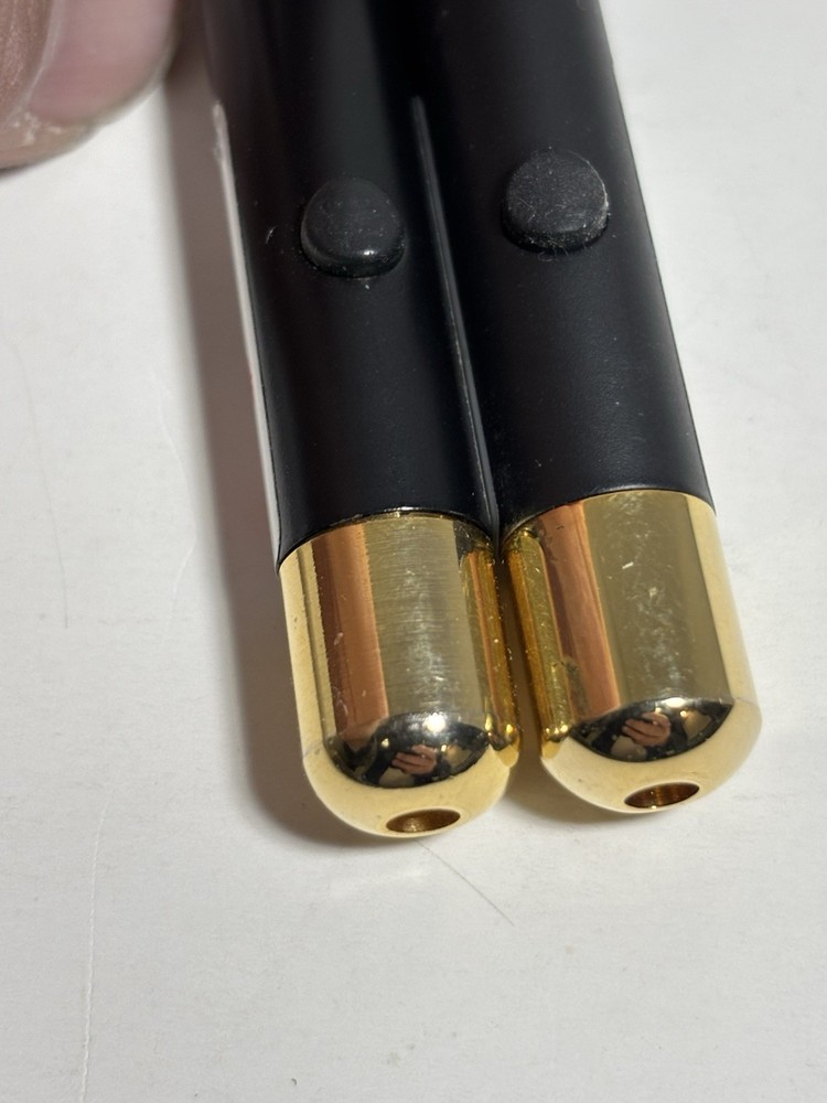 Vintage Long Red Laser Pointer Pen w/logo From General Dynamics. Working