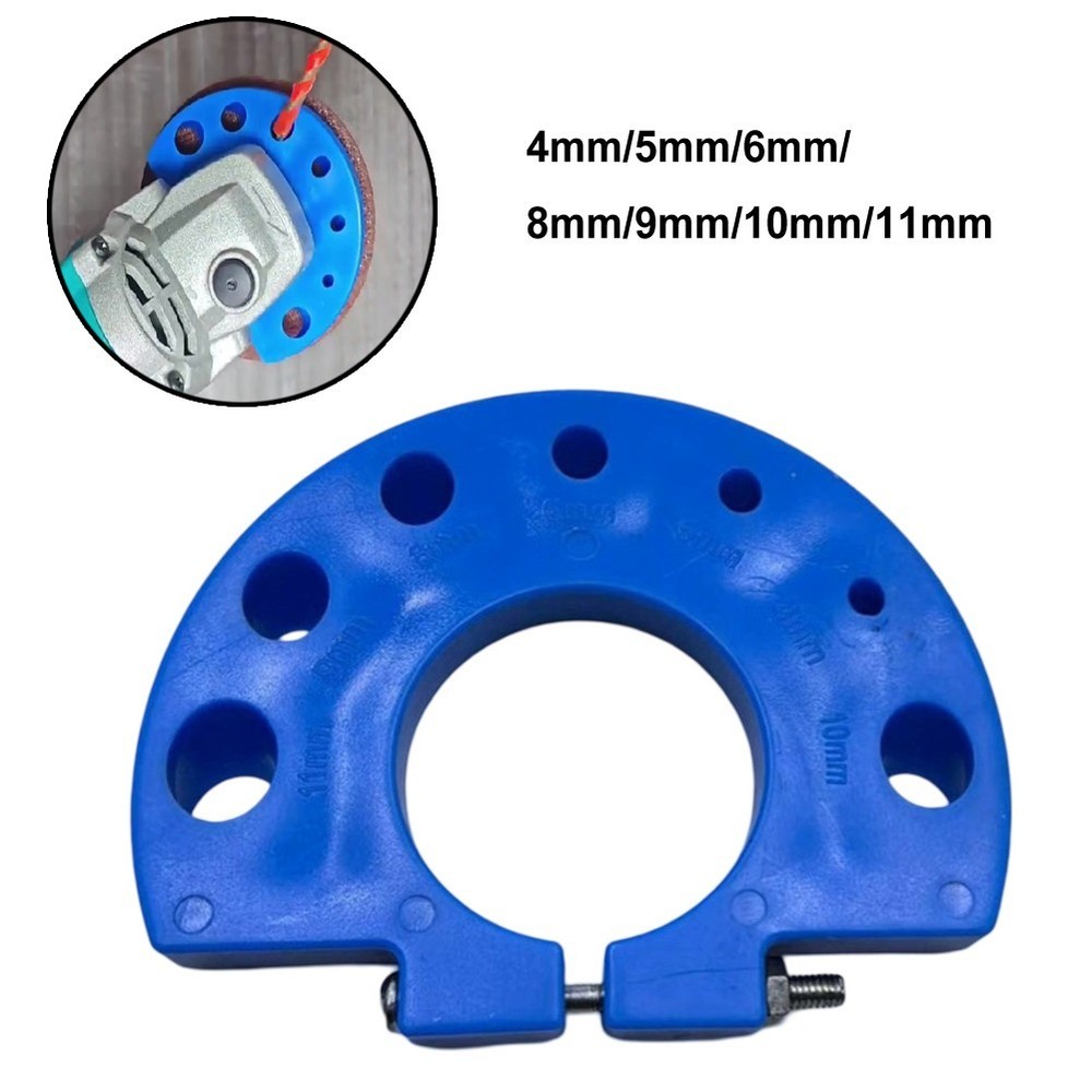 Portable Drill Bit Sharpening Guide Tool for Angle Grinders and Multiple Sizes