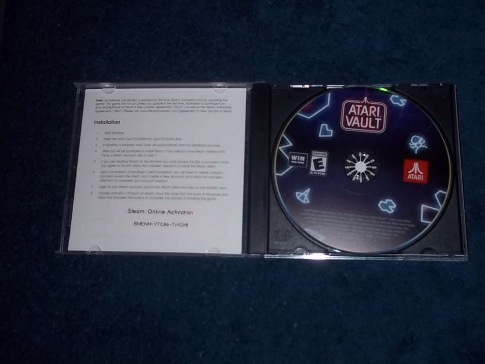 ATARI VAULT (DVD-ROM, 2018)