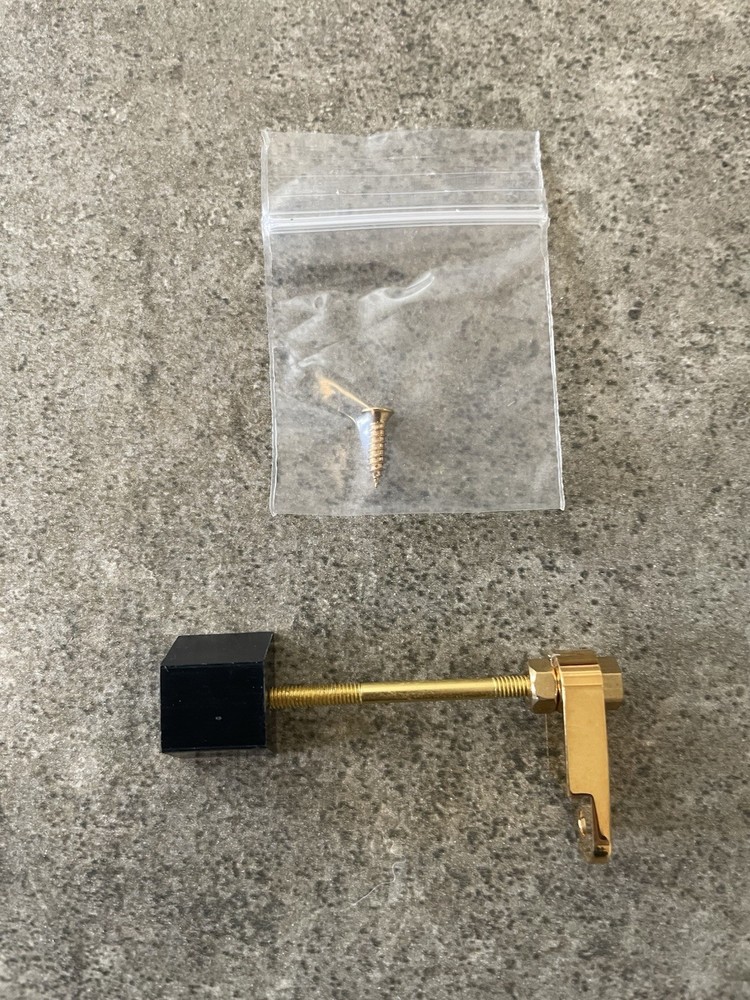 archtop pickguard bracket Gold