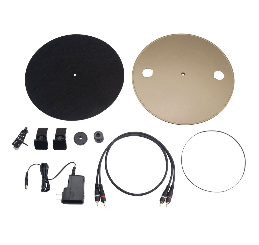 JBL Spinner BT Black Gold Turntable with Bluetooth