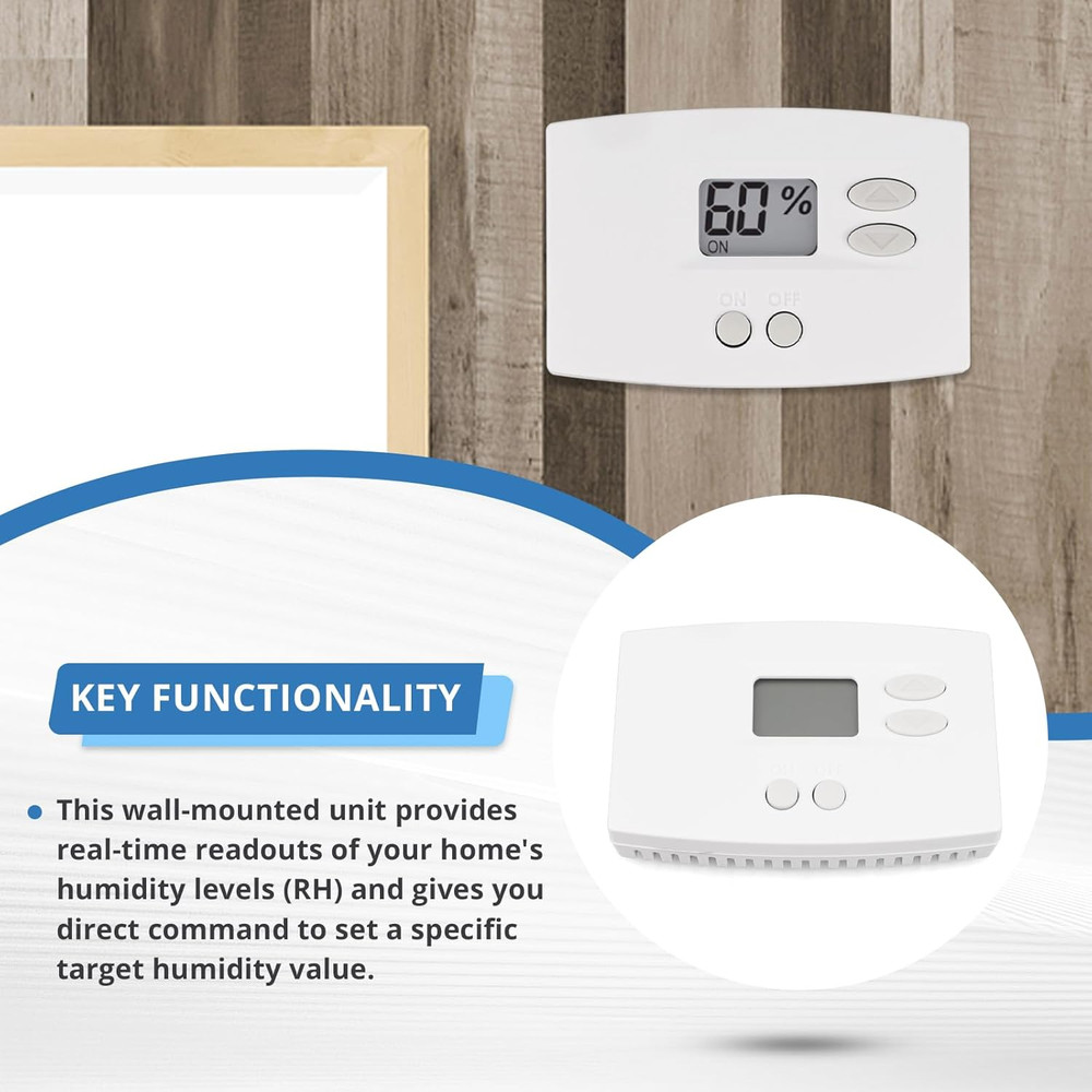 Wall-Mounted Digital Dehumidifier Control for E-Series & 1800 Units