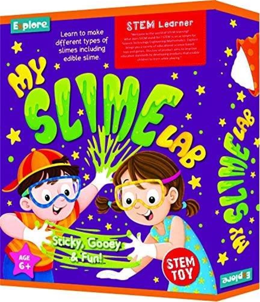 Mighty Mojo Explore STEM Learner My Slime Lab Sticky Gooey Science Kids