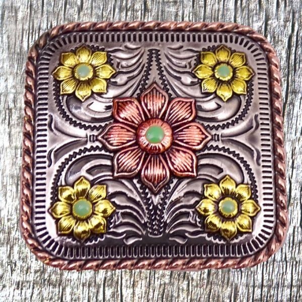 Cuadrado con Flors Concho CON424-I