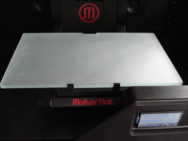 Light Weight Makerbot Replicator 2 TEXTURE GLASS BUILD PLATE UPGRADE 3D PRINTER