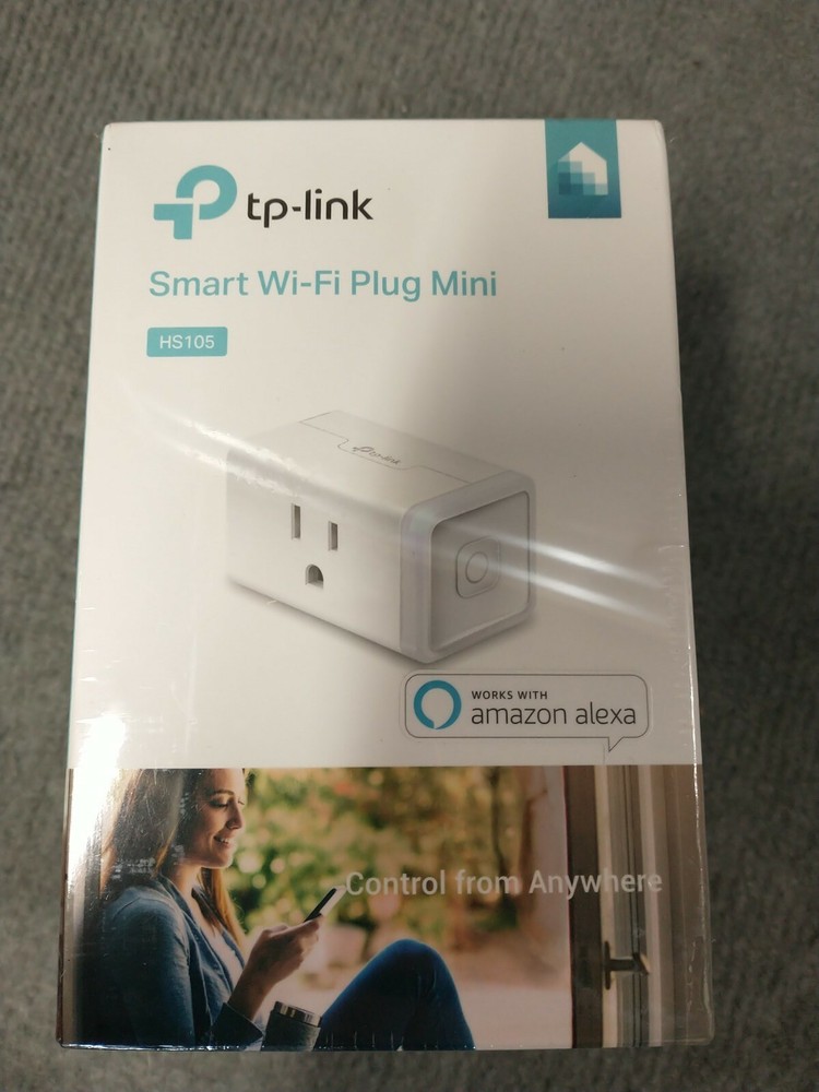 TP-Link Kasa App Smart WiFi Plug Mini HS105 Alexa NWT