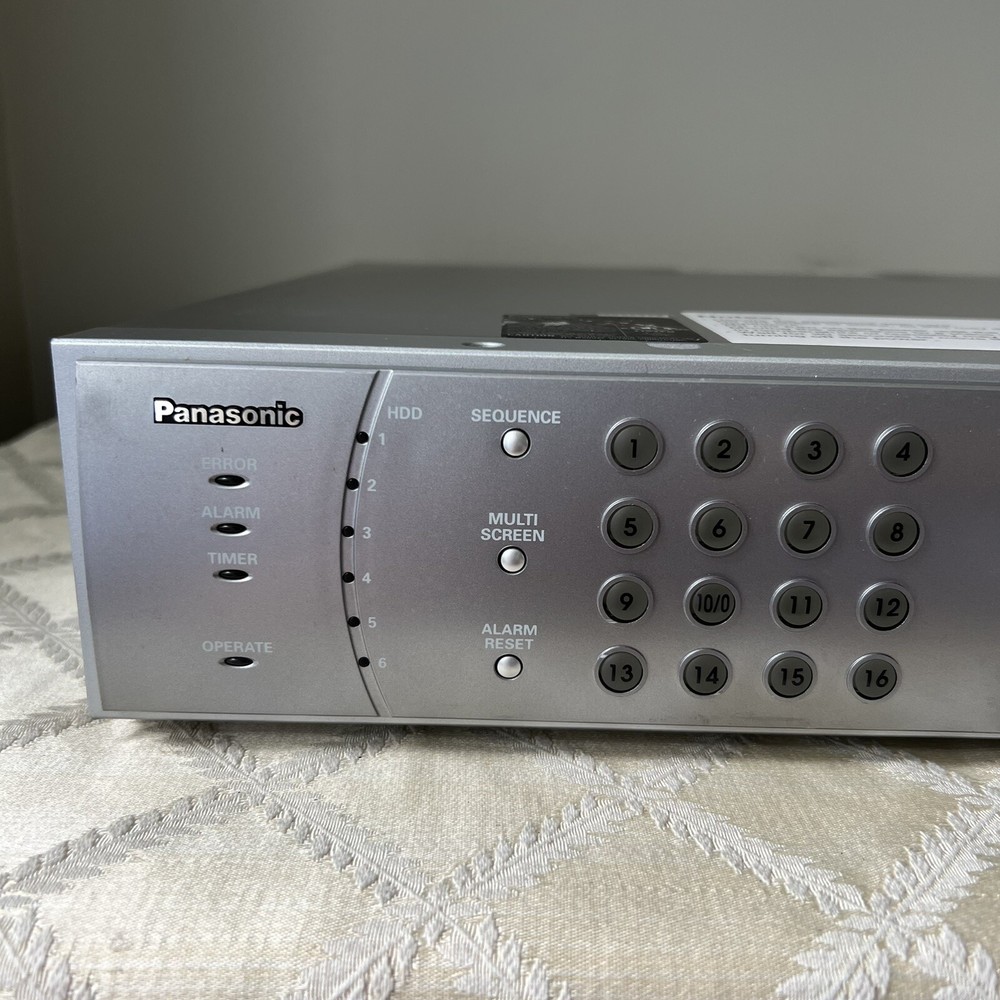 Panasonic Digital Disc Recorder WJ-RT416K