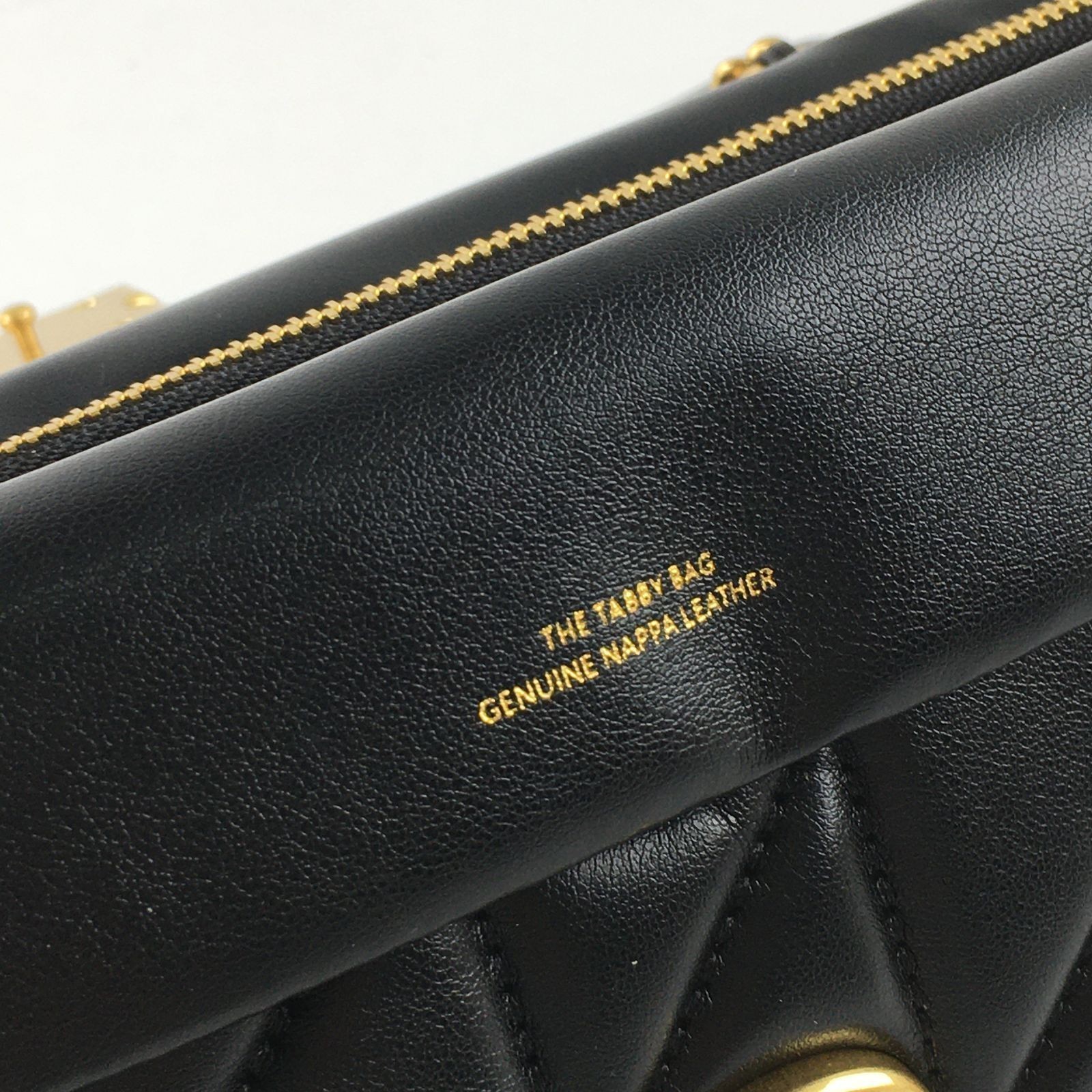 COACH Tabby Shoulder Bag 26 Quilted CP150 Black Nappa Leather Outlet New