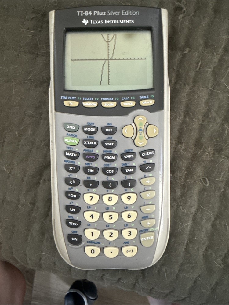 Texas Instruments TI-84 Plus Graphing Calculator - Silver