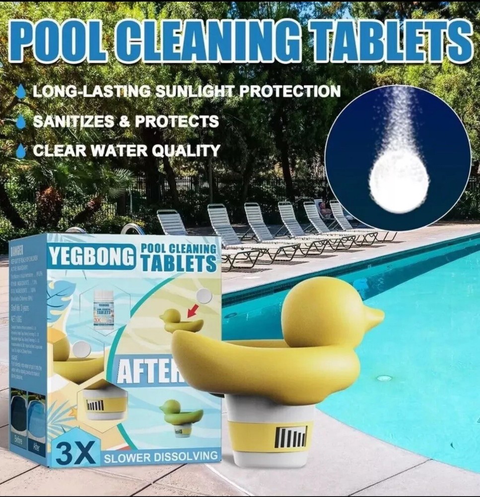Yegbong pool cleaning tablet - 100pcs