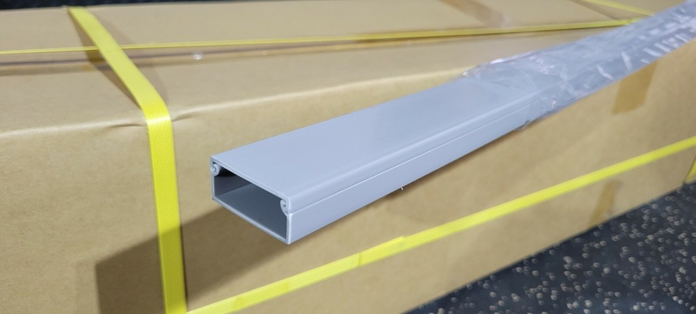 (1 Qty) STARTECH Solid Cable Management Raceway with Cover 6.5 ft