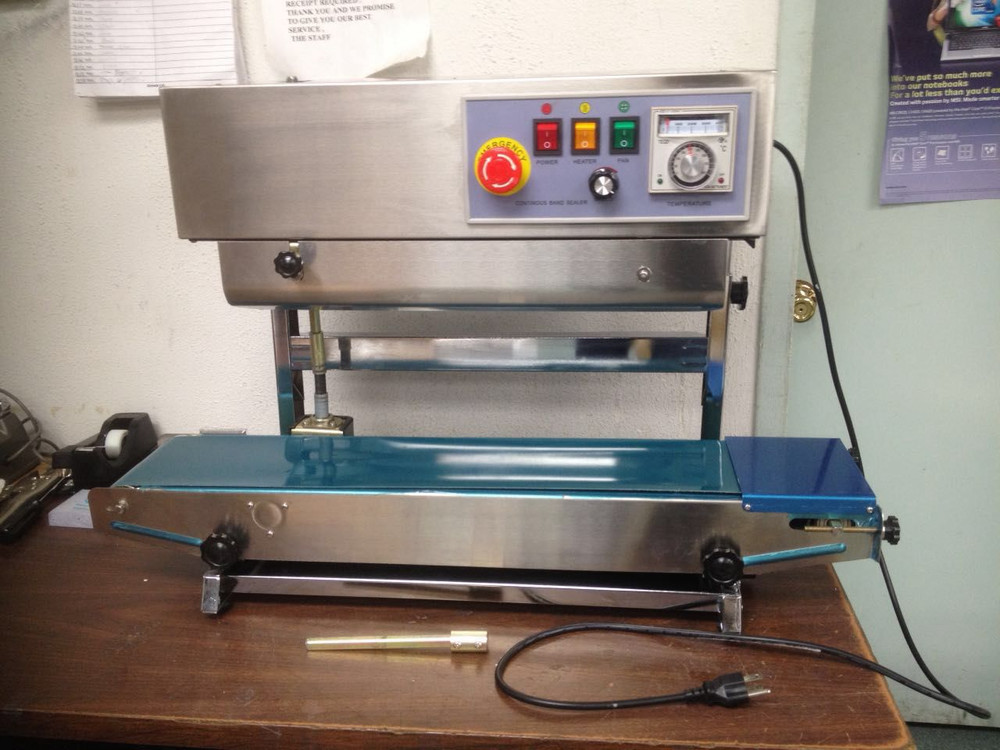 FRD-1000 HORIZONTAL / VERTICAL DUAL FUNCTION SOLID-INK CODER SEALER MACHINE