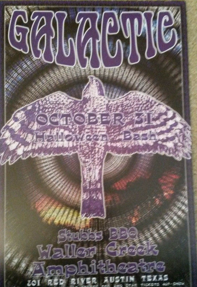 Mint GALACTIC Stubbs Poster Jeff Miller a