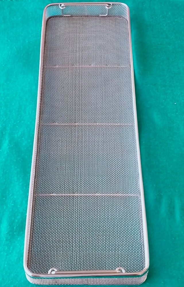 Sterilization Micro Mesh Tray Basket Surgical Autoclave Holding Instruments