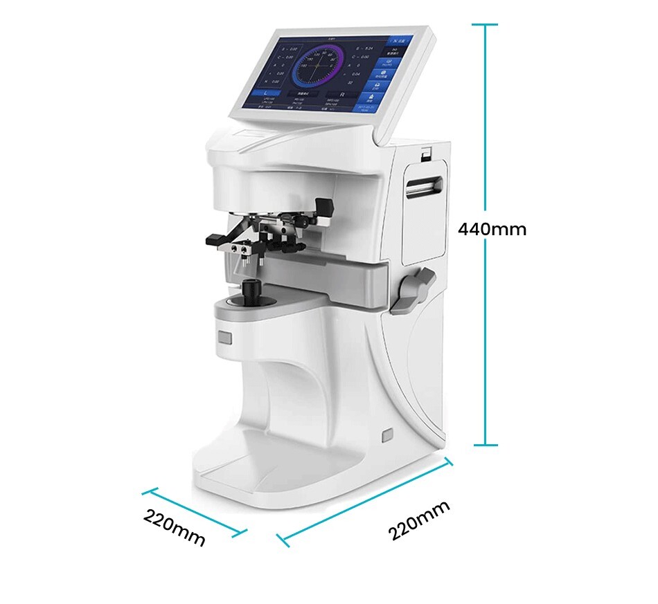 Multi-function Auto Lens Meter Touch Screen Uv Pd Printing Focimeter Lensometer