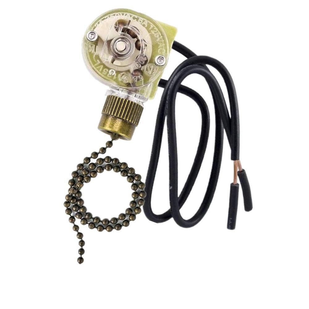 Ceiling Fan Light Switch Zing Ear Pull Chain ZE-109 1, Bronze