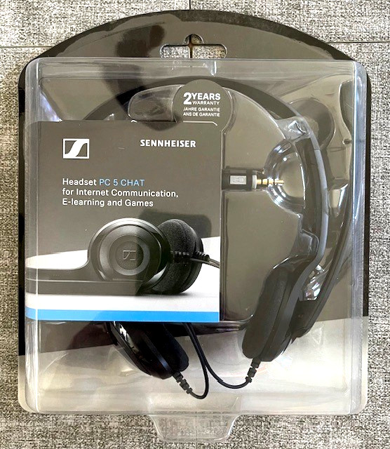 Sennheiser Headset PC 5 Chat for Internet Communication Gaming