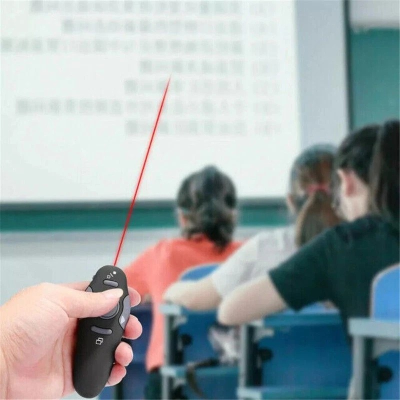 Presentation Wireless Presenter Remote Powerpoint Laser Pointer Clicker Gifts