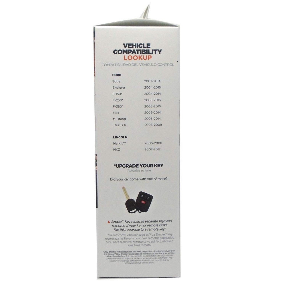 Simple Key, Key Fob and Key Programmer 3 Button Keypads, Key Replacement Remote