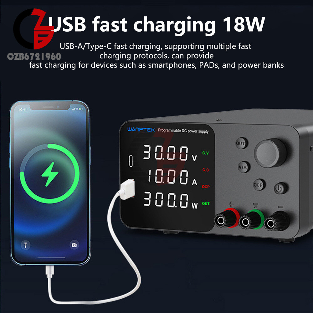 High Accuracy Adjustable DC Power Supply Bench Power Source Voltage Regulator