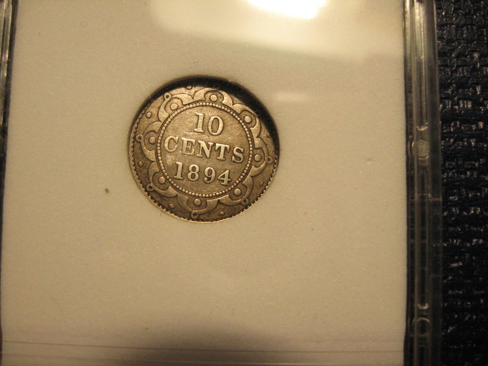 1894 Newfoundland coin set