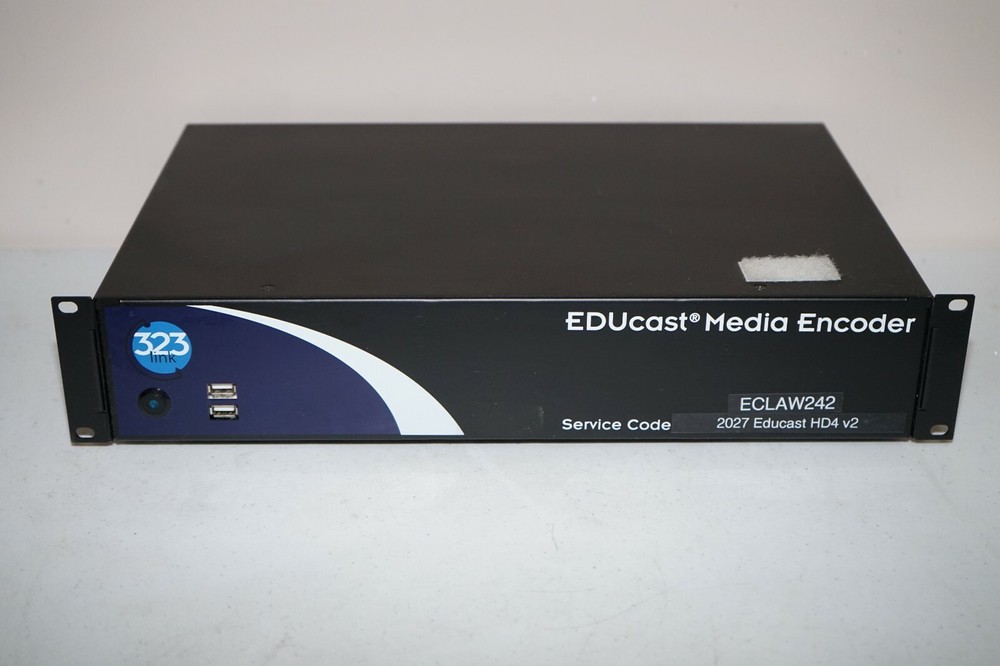 ^ 323 Link EDUcast Media Encoder Intel i7 500GB HD #A92