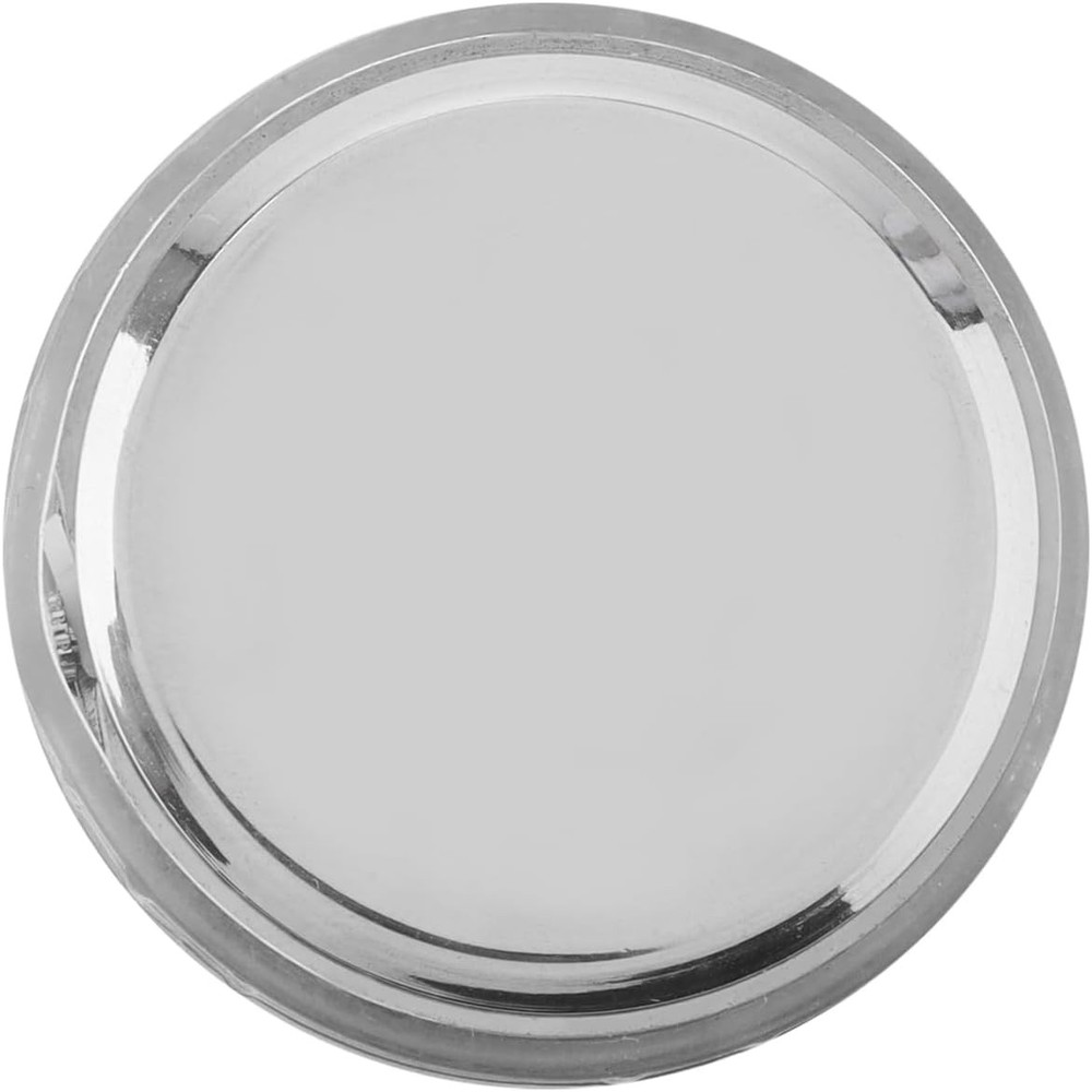 1-1/2 Inch (37 mm) Round mini Quartz Clock Insert Replacement Small, Silver