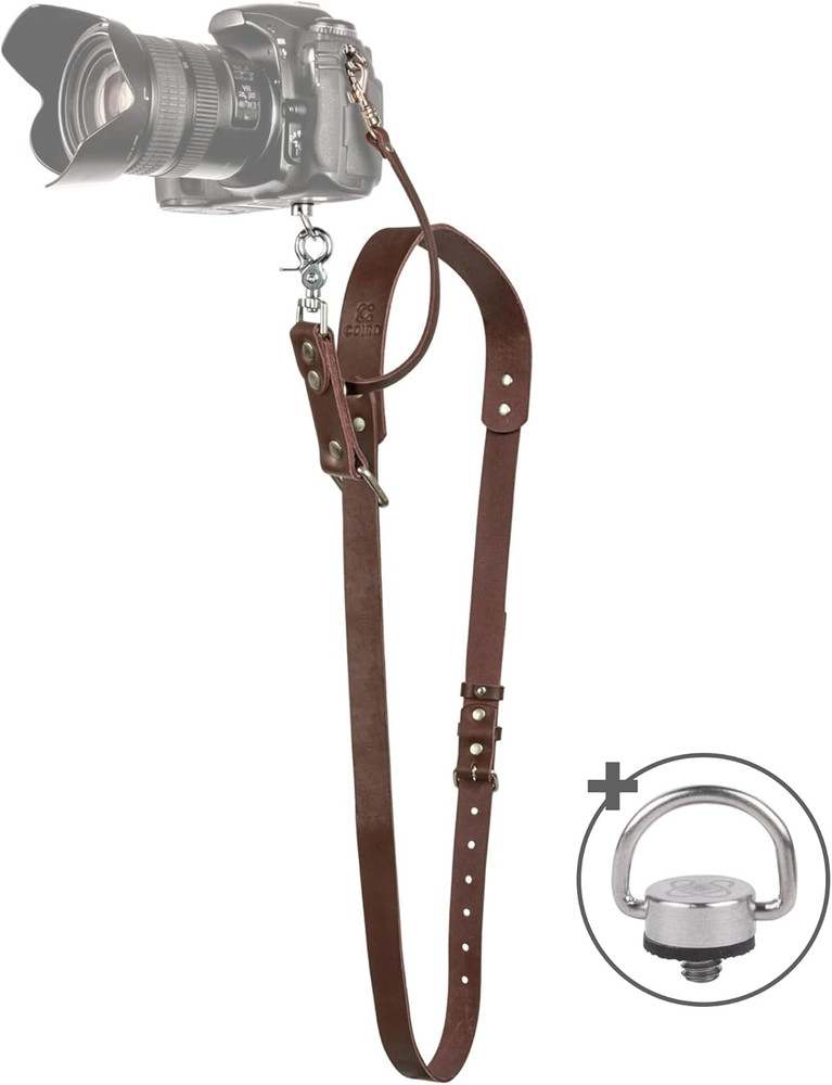 Professional Leather Camera Strap with Quick Release for Single Camera