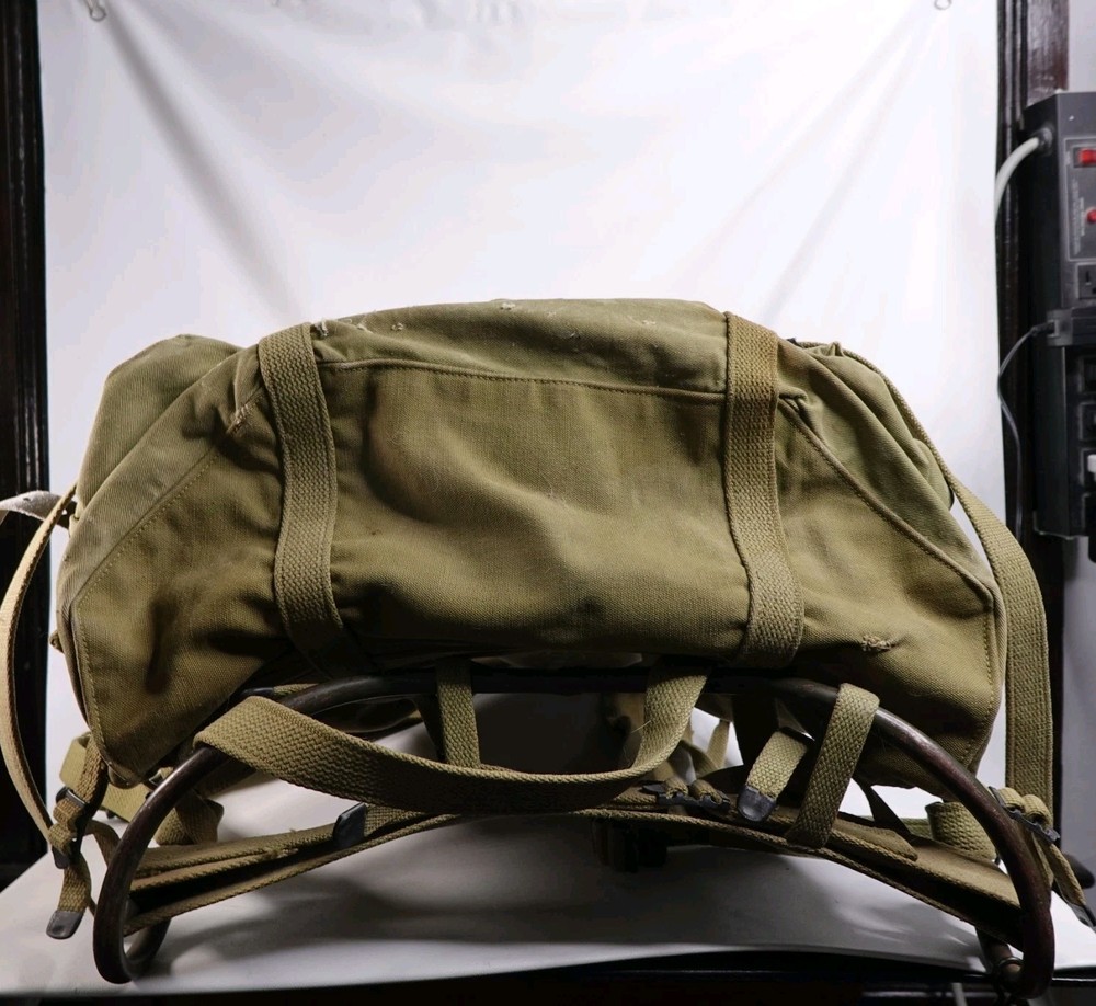 WWII US Army M1942 Mountain Backpack Rucksack w/ Frame