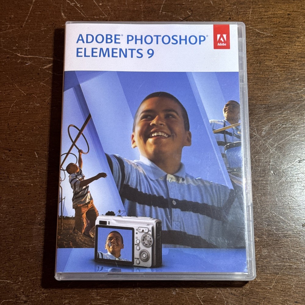 Adobe Photoshop Elements 9 (Mac & PC) Two-Disc Set