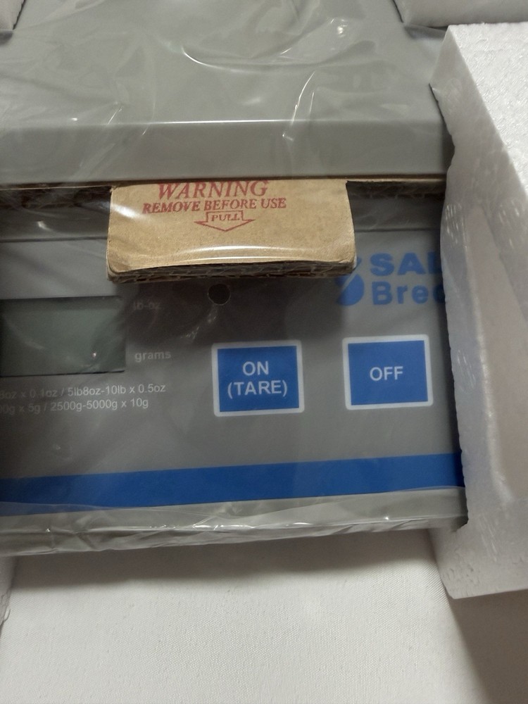 Salter Brecknell 7010SB Digital Scale Open Box Complete w/ Adapter