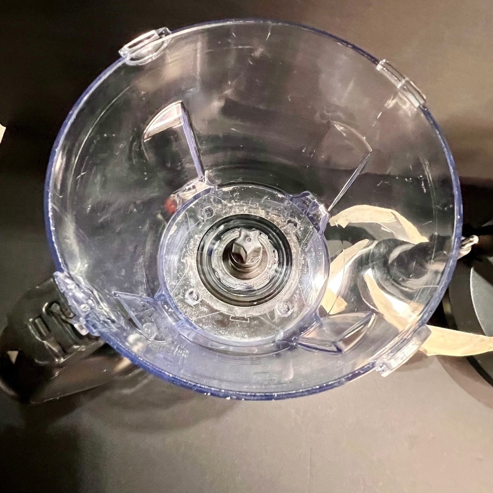 Ninja 64oz Food Processor Pitcher Lid Blade Set Black Clear Replacement