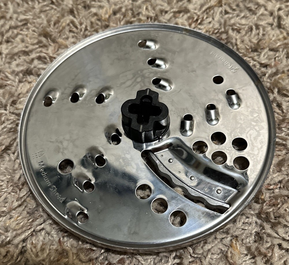 KitchenAid Food Processor Medium Shred Slice Blade E105402 Blade Disk Only