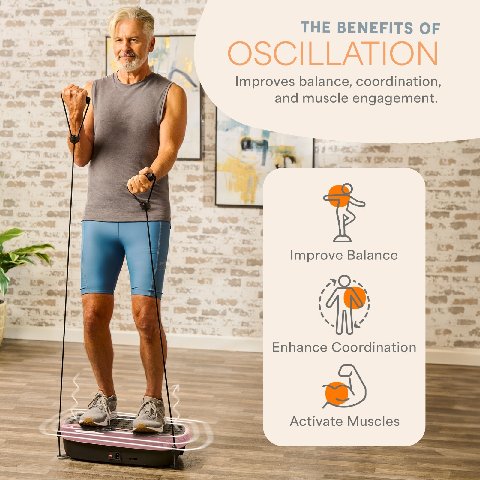 LifePro Vibration Plate Exercise Machine for Weight Loss & Lymphatic Drainage