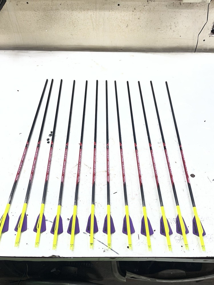 12 Black Eagle 350 Spine Arrows
