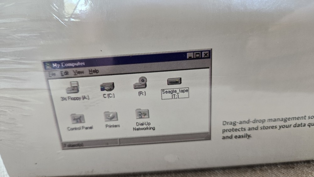 Seagate External Storage System Tapestor 800 Megabytes Model # Stt68oop