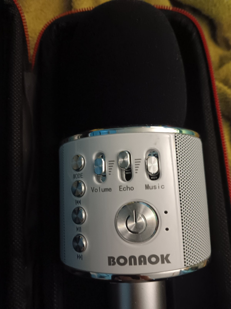 Wireless Karaoke Microphone With Case Missing Cords Bonaok