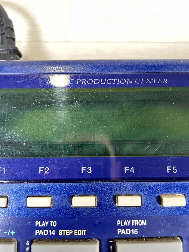 AKAI professional MPC1000 Blue MPC Sampler Untested s2089M