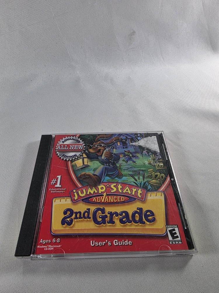 Jump Start Advanced 2nd Grade CD-Rom PC Game 2002 Knowledge Adventure Windows
